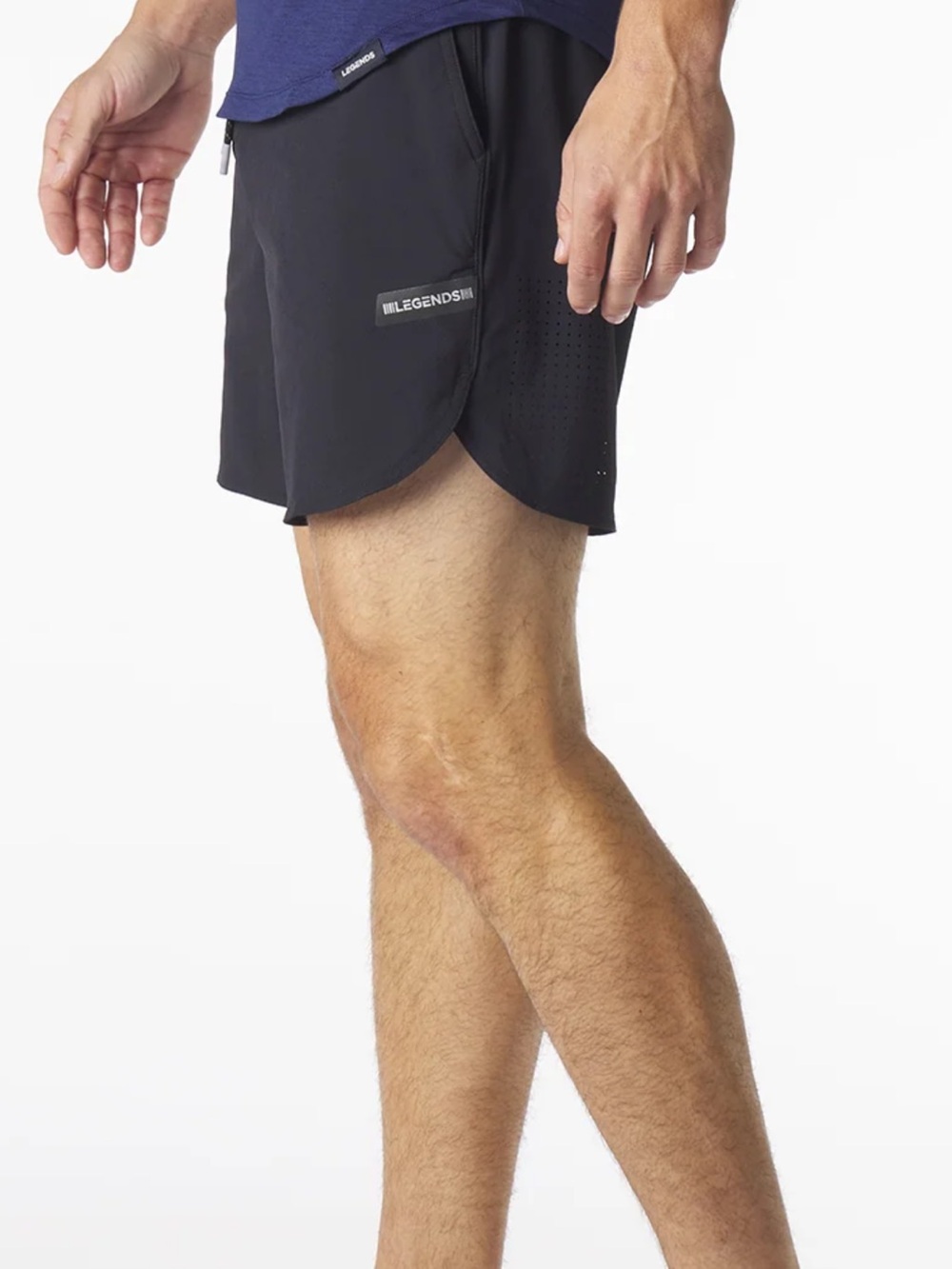 Legends Performance Men's Black Athletic Shorts